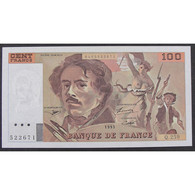 100 Francs Delacroix 1995, Q.259 , SPL - 100 F 1978-1995 ''Delacroix''