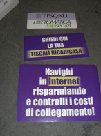 LOCANDINA PUBBLICITARIA TISCALI - Plaques En Carton