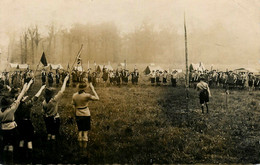 Scoutisme * Carte Photo * Souvenir , Le Camp De La Pentecôte 1932 * Scouts Scout - Movimiento Scout
