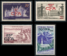 REUNION 1949-65 - Yv. 298A 304 341 Et 352A *   Cote= 8,60 EUR - Tourisme (4 Val)  ..Réf.FRA29361 - Unused Stamps