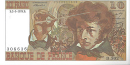 FRANCE - 10 Francs Berlioz 1978 (B.2-3-1978B) - 10 F 1972-1978 ''Berlioz''