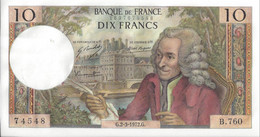 FRANCE - 10 Francs Voltaire 1972 (G.2-3-1972.G) 74548 - 10 F 1972-1978 ''Berlioz''