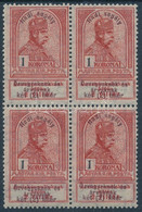 ** 1914 Hadisegély (I.) 1K 4-es Tömb (104.000) - Altri & Non Classificati