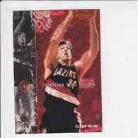 Basket NBA Fleer 1995 - Blazers - Chris Dudley - N° 150 - 1990-1999