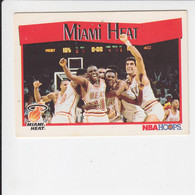 Basket NBA Hoops 1991 - Miami Heat - N° 287 - 1990-1999