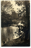 CPA 32 FLEURANCE Chaussée Sur Le Gers Chute D'eau Gers Lavandières - Fleurance