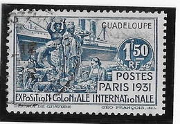 Guadeloupe N°126 - Oblitéré - TB - Gebraucht