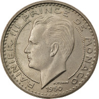 Monnaie, Monaco, Rainier III, 100 Francs, Cent, 1950, Monaco, TTB+ - 1949-1956 Old Francs