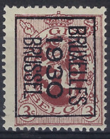 Heraldieke Leeuw Nr. 278 TYPO Voorafgestempeld Nr. 222B BRUXELLES 1930 BRUSSEL ** MNH In Goede Staat , Zie Ook Scan ! - Typografisch 1929-37 (Heraldieke Leeuw)