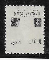 Turquie Alexandrette N°19 - Variété Surcharge Recto-verso  - Neuf ** Sans Charnière - TB - 1934-39 Sandschak Alexandrette & Hatay