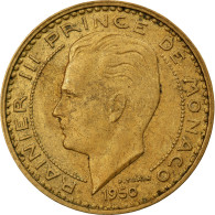 Monnaie, Monaco, Rainier III, 20 Francs, Vingt, 1950, Monaco, TTB - 1949-1956 Old Francs
