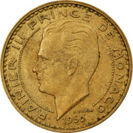 Monnaie, Monaco, Rainier III, 20 Francs, Vingt, 1950, Monaco, TTB - 1949-1956 Anciens Francs