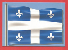 C.P.M. Format:16,8x12  ( CANADA ) Le Québec Le Drapeau Du Québec X 2pht. - Cartes Modernes