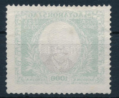 O 1925 Jókai Mór 1000K Gépszínátnyomattal (ránc / Crease) - Other & Unclassified