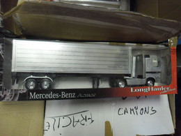 CAMION SEMI REMORQUE 1:32 LONG HAULER COLLECTION - MERCEDES BENZ AZUROS CONTAINER - Scale 1:32