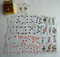 MINI JEU DE CARTES PAPER POKER MIGNON -  WALT DISNEY -  RG 80's Petite TAILLE - Statuettes En Résine