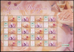 ** 2006 Szerelem Bélyegem Promóciós Teljes ív (11.500) - Other & Unclassified