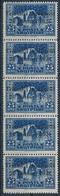 ** 1925 Alkotmány Felülnyomott ötöscsík Mi 108 - Other & Unclassified