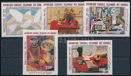 ** 1981 Picasso, Festmény Vágott Sor, Picasso, Painting Imperforate Set Mi 620-624 - Andere & Zonder Classificatie