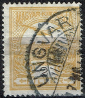 Hongrie - 1908 - Y&T N° 73, Oblitéré Ungvar - Postmark Collection