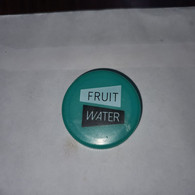 Capsules-(16)-fruit Water Cap-plastic-Weak Blue-lokking Out Side)-used - Soda