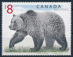 ** 1997 Barna Medve Bélyeg, Brown Bear Stamp Mi 1647 - Altri & Non Classificati