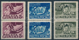 ** 1948 A Szocialista Párt Kongresszusa Sor Párokban Mi 508-510 (rozsda Folt) - Other & Unclassified