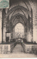 LE CROISIC. - Intérieur De L'Eglise. Cliché Rare Avec Chaises - Le Croisic