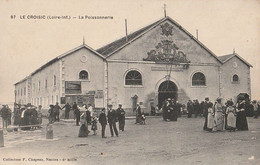 LE  CROISIC - La Poissonnerie. Pas Courante - Le Croisic