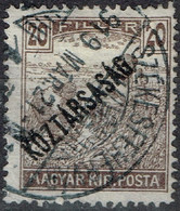 Hongrie - 1918 - Y&T N° 204, Oblitéré Szekesfehervar - Hojas Completas