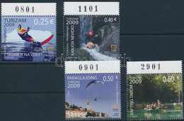 ** 2009 Turizmus ívszéli Sor, Touris Margin Set Mi 210-213 - Andere & Zonder Classificatie