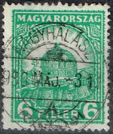 Hongrie - 1926 - Y&T N° 383, Oblitéré Nagyhalasz - Poststempel (Marcophilie)