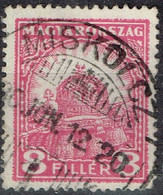 Hongrie - 1926 - Y&T N° 384, Oblitéré Miskolcz - Storia Postale