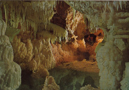 CARTOLINA  GENGA,ANCONA,MARCHE,GROTTE DI FRASASSI,LA GROTTA GRANDE DEL VENTO, NON VIAGGIATA - Ancona