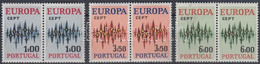 ** 1972 Europa CEPT Sor Párokban Mi 1166-1168 - Andere & Zonder Classificatie