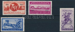 ** 1944 Posta és Vasút Felülnyomott Sor Mi A 817 - A 820 - Other & Unclassified