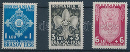 ** 1936 Cserkészet Sor Mi 516-518 - Other & Unclassified