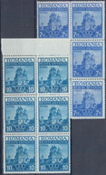 ** 1937 Kisantant Sor Hatostömbökben (egyik ívszéli) Mi 536-537 - Other & Unclassified