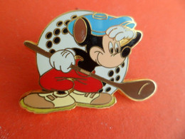 Pins EGF Email BD Disney -  Mickey Au Golf  - Signé Officiel Trading 2008 - - Disney