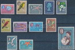 ** 1961 Forgalmi Sor 5Sh és 10 Sh Nélkül Mi 146-156 + 159 - Andere & Zonder Classificatie