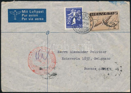 1939 Légi Levél Argentínába / Airmail Cover To Argentina - Otros & Sin Clasificación