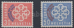 ** 1959 Európa Konferencia Sor Mi 681-682 - Otros & Sin Clasificación