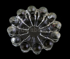 Üveg Hamutartó, Kopásokkal, D: 13 Cm - Glass & Crystal