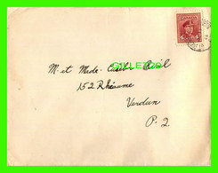 ENVELOPPE, LETTER - TRAVEL IN 1946 - GOING TO VERDUN, QUÉBEC - - Maximum Cards