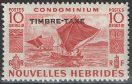 NOUVELLES HEBRIDES - Taxe - Timbres-taxe