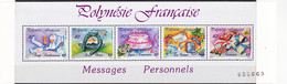 Polynésie Française BF 16 Messages Personnels Neuf ** TB MNH Cote 12 - Blocs-feuillets