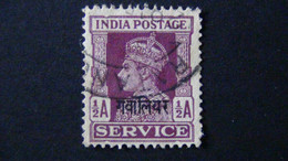 India - Gwalior - 1942 -Mi:IN-GW D50, Sn:IN-GW O53, Sg:IN-GW O82 O - Look Scan - Gwalior