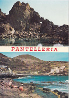 (B745) - PANTELLERIA (Trapani) - Due Vedute (Gadir Laghetto Di Cala Dei Cinque Denti) - Trapani