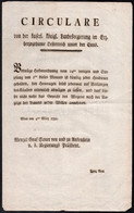 1791 Kőrlevél Az Enns Menti Osztrák Hercegségtől Arról, Hogy A Szénakerekedőnek Lehetővé Kell Tennie A Vevőnek, Hogy Meg - Unclassified