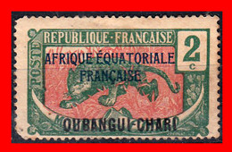 AFRICA ECUATORIAL  ( FRANCIA COLONIAS ) CONGO MEDIO AÑO 1915 CON LA  SOBRECARGA OUBANGUI-CHARI-TCHAD - Nuovi